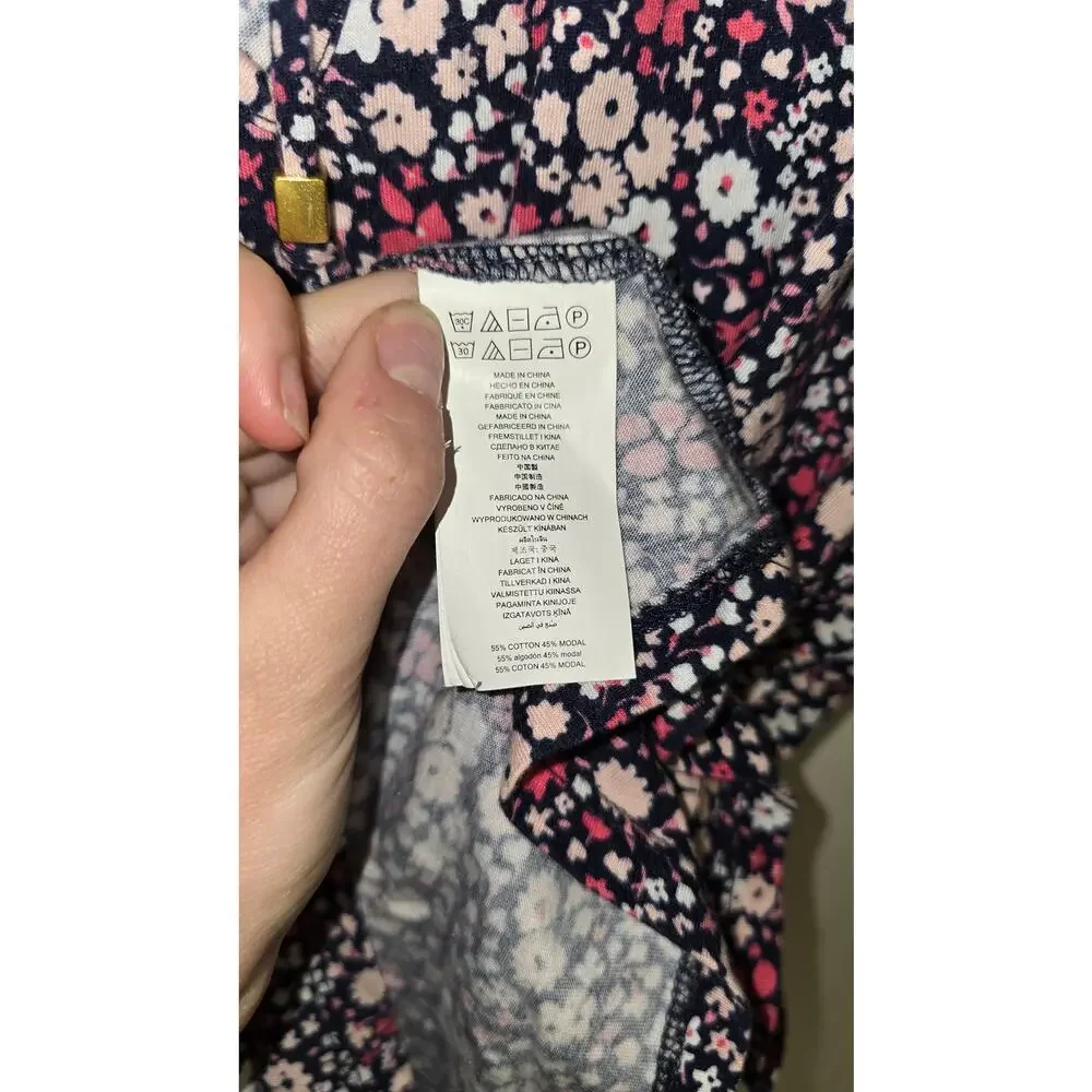 Michael Kors Floral Tank Top Womens Size M